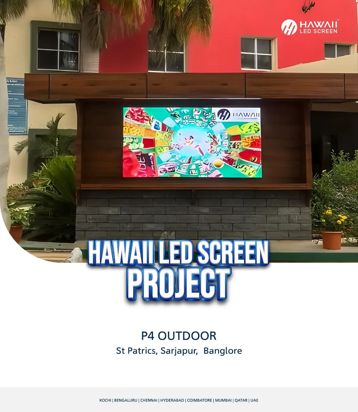 LED wall supplier in Bangalore display solution