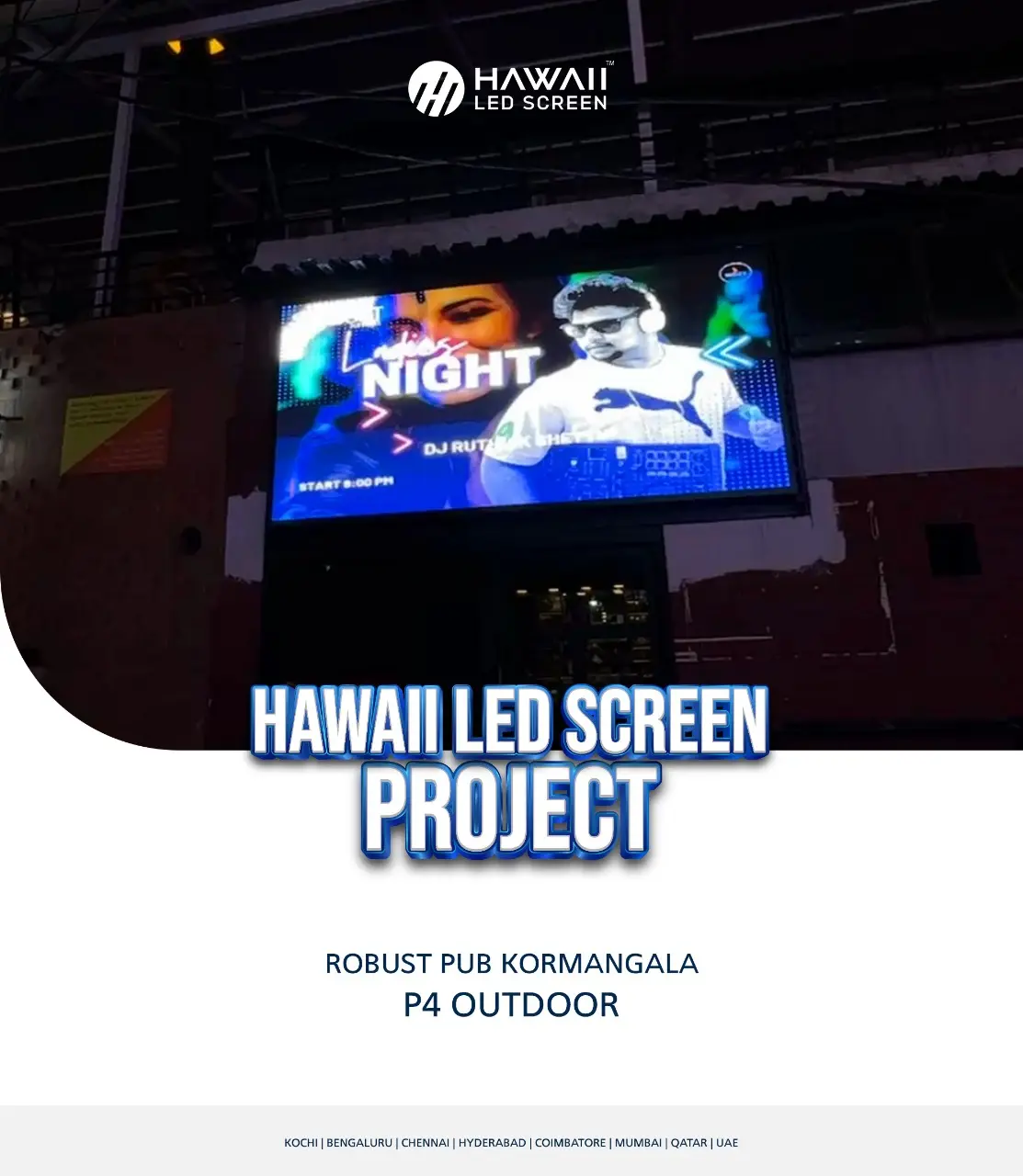 LED wall manufacturers in Kerala digital screen