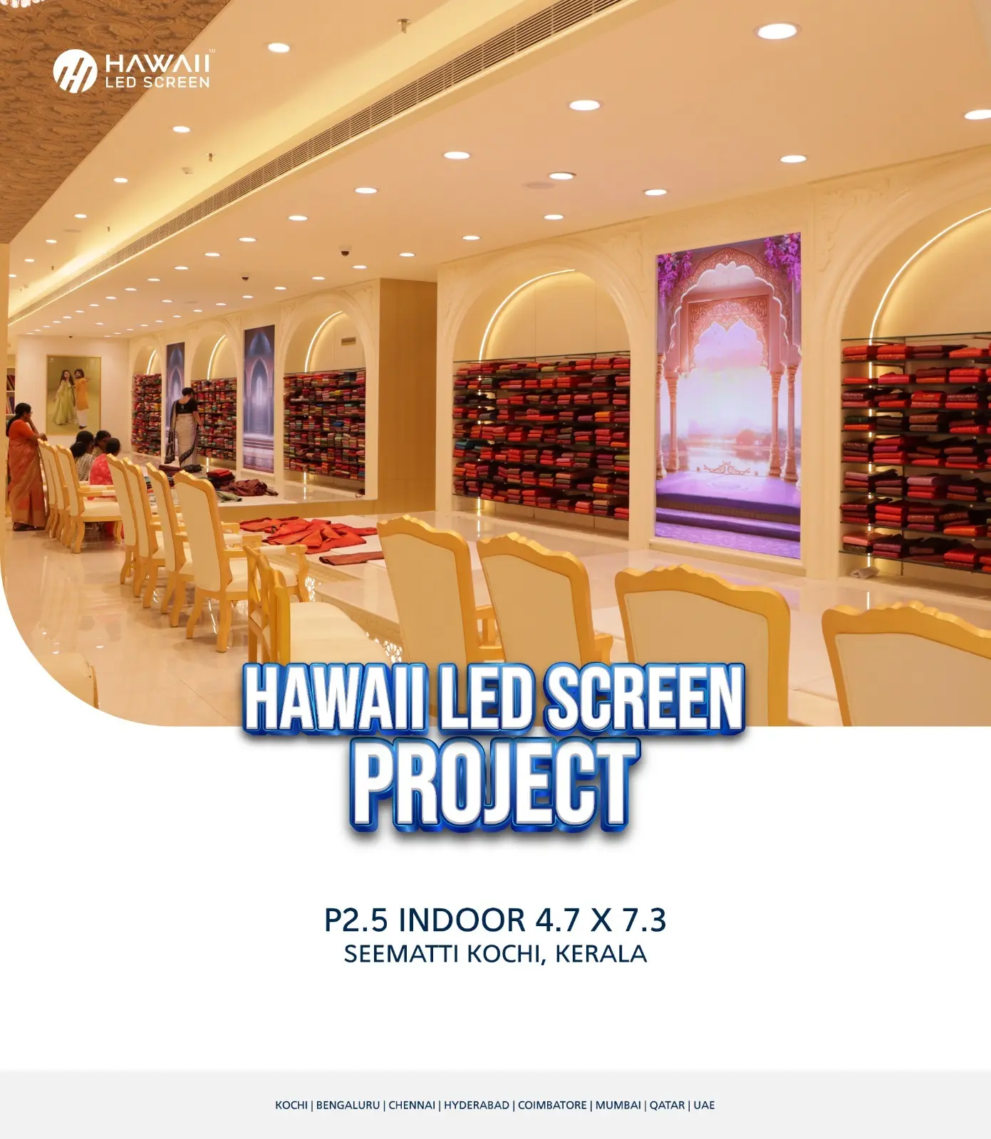 Video LED wall manufacturers in Kochi digital display